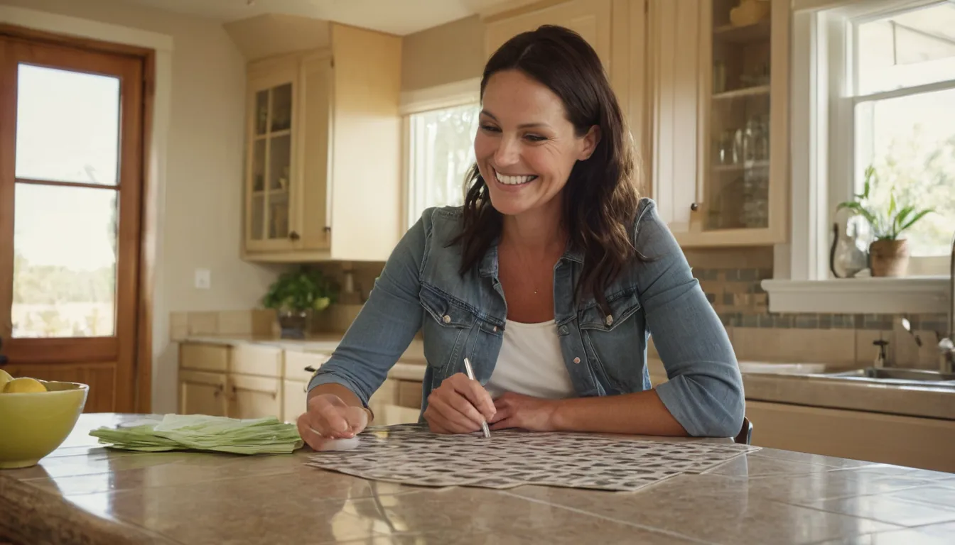 A homeowner reviewing bathroom options with a local provider in the Eagle Harbor area